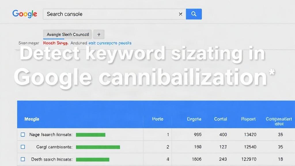 Jak wykryć kanibalizację słów kluczowych w Google Search Console?. Jakie dane warto wyciągnąć poza samym raportem skuteczności