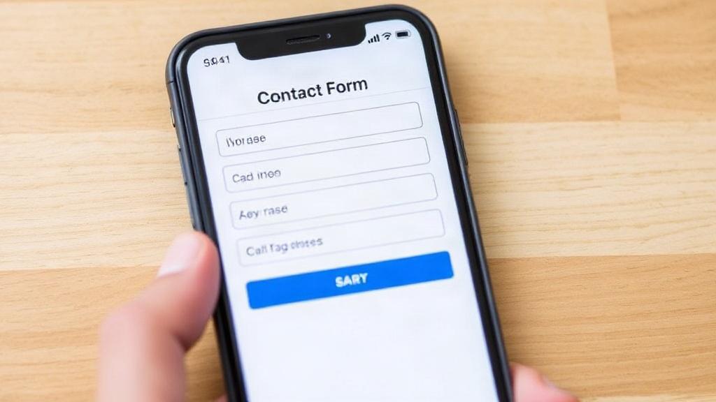 Jak projektować mobilne formularze kontaktowe, aby zwiększyć konwersję?. Przykład z praktyki: mniej pól, więcej zgłoszeń
